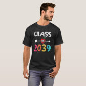 Class Of 2039  Pre K Graduate Preschool Graduation Tシャツ (正面フル)
