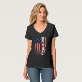 Class of 2044  Senior 2044 USA American Flag Tシャツ (正面フル)