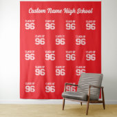 Class of 96, 30 Year High School Reunion Backdrop  タペストリー (インサイチュ)