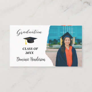 class of business cards graduate 名刺