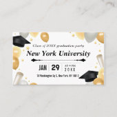 class of business cards graduate 名刺 (正面)