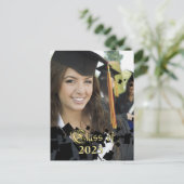 Class of Change Year写真卒業 インビテーションポストカード (スタンド正面)