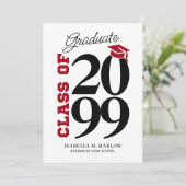 Class of Red Black Graduation 招待状 (スタンド正面)