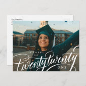 Class of Year写真卒業のお知らせ ポストカード (正面/裏面)