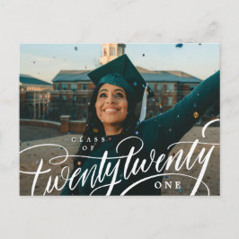 Class of Year写真卒業のお知らせ ポストカード
