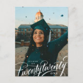 Class of Year写真卒業のお知らせ ポストカード (正面)