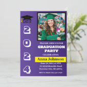 Class of Year卒業パーティー招待状カード 招待状 (スタンド正面)