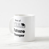 Class of year Future Changer Graduation Tee - Bo コーヒーマグカップ (正面左)