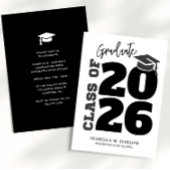 Class of Year Graduation Party 招待状