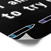 Class pledge Classroom Poster ポスター (角)