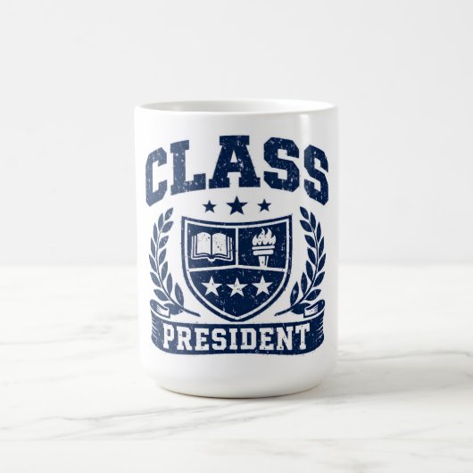 Class President – Student Leader Pride コーヒーマグカップ (中央)