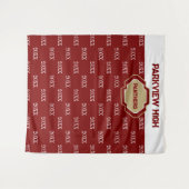 Class Reunion Pics!!  Reunion Photo backdrop タペストリー (正面(横))