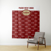 Class Reunion Pics!!  Reunion Photo backdrop タペストリー (インサイチュ)