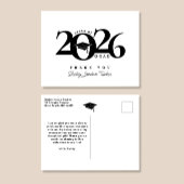 Class Year Grad Cap Tessel卒業ありがとう ポストカード
