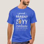 Class Year Graduate Photo Proud Parent or Any Text Tシャツ (正面)