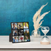 Class Year School 8 Photo Collage Gradation Black フォトプラーク (インサイチュ)