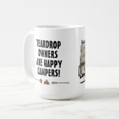 ClassCのキャンピングカーRVの磁石 コーヒーマグカップ (正面左)