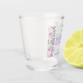 Classe de pâtisserie Tequila & Cookies Célébration ショットグラス (左)