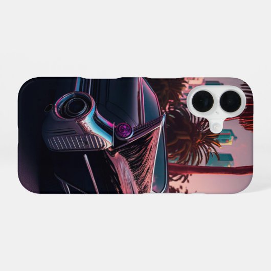 CLASSI CAR FINS IPHONE CASE iPhone 16ケース (裏面横)