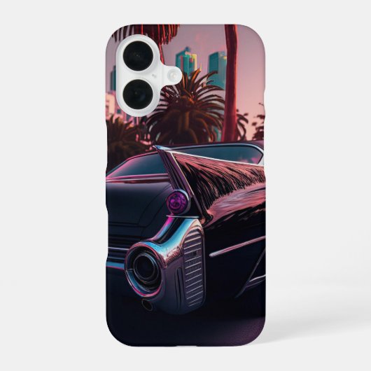 CLASSI CAR FINS IPHONE CASE iPhone 16ケース (裏面)