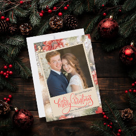 Classi Our First & 結婚した Merry Christmasの写真 シーズンカード