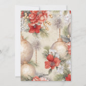 Classi Our First & 結婚した Merry Christmasの写真 シーズンカード (裏面)