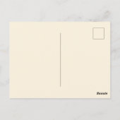 Classic 1853 Sleigh Ride Currier Ives Road Winter ポストカード (裏面)