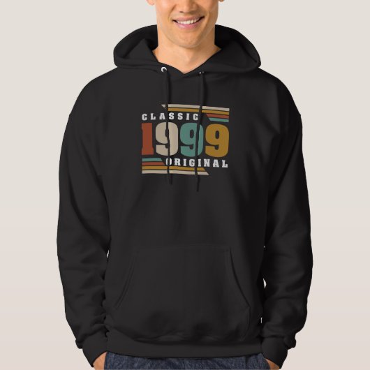 Classic 1999 Original 23rd Birthday 23 Year Old パーカ (正面)