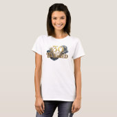 Classic 30 AND BLESSED クリエイティブプリント Tシャツ (正面フル)