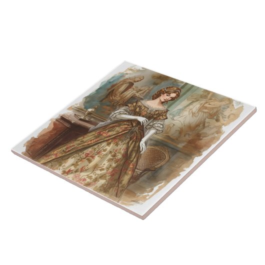 Classic, A Vision of Victorian Loveliness タイル (側面)