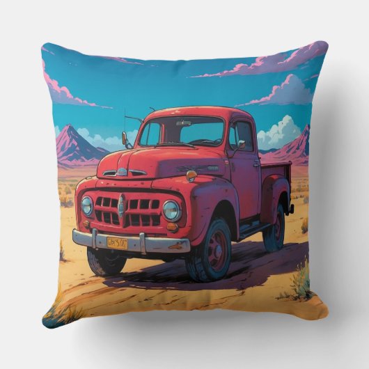 Classic American Pickup  クッション (裏面)