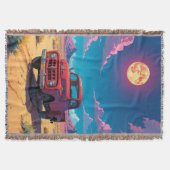 Classic American Pickup  スローブランケット (正面)