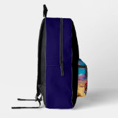 Classic American Pickup  プリントバックパック (左)