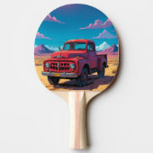 Classic American Pickup Ping Pong Paddle 卓球ラケット (裏面)
