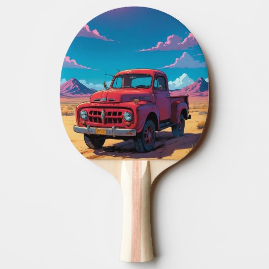 Classic American Pickup Ping Pong Paddle 卓球ラケット (裏面)
