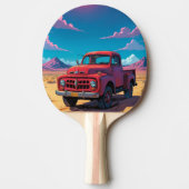 Classic American Pickup Ping Pong Paddle 卓球ラケット (正面)