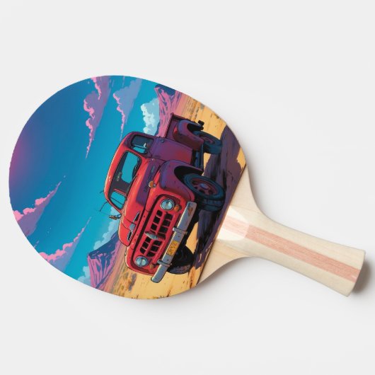 Classic American Pickup Ping Pong Paddle 卓球ラケット (横)