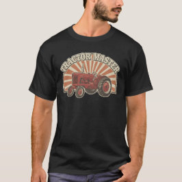 Classic American Tractor Retro Tシャツ