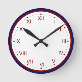 Classic and Elegant Roman Numeral ラウンド壁時計