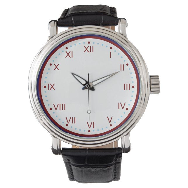 Classic and Elegant Roman Numeral 腕時計 (正面)