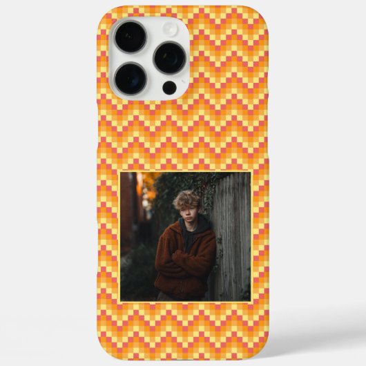 Classic Anniversary Gifts For Husband Herringbone  Case-Mate iPhoneケース (裏面)