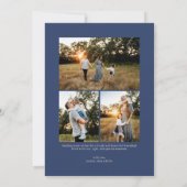 Classic Arch Hanukkah Photo シーズンカード (裏面)