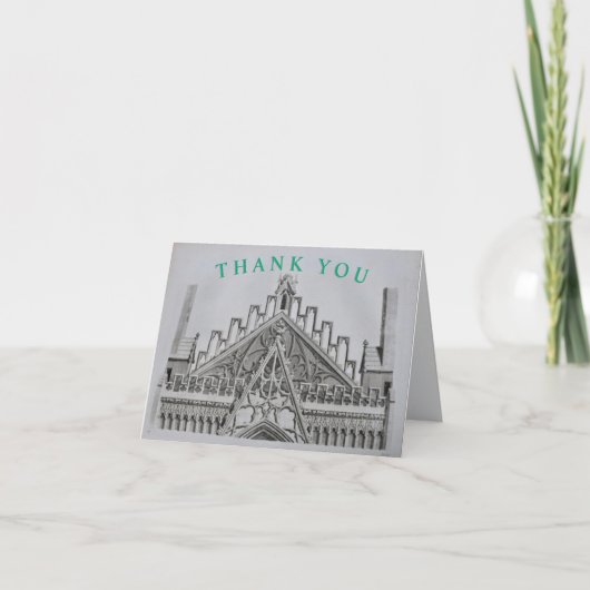 CLASSIC ARCHITECTURE THANK YOU CARDS サンキューカード (正面)