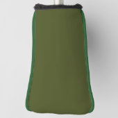 Classic Army Green Golf Putter Cover with Style ゴルフヘッドカバー (回転90)