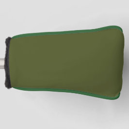 Classic Army Green Golf Putter Cover with Style ゴルフヘッドカバー