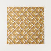 Classic art deco seamless pattern. Geometric styli タペストリー (正面(横))