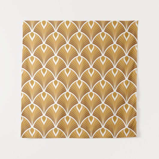 Classic art deco seamless pattern. Geometric styli タペストリー (正面)
