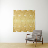 Classic Art Deco Seamless Pattern. Geometric Styli タペストリー (インサイチュ(横))