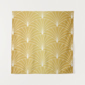 Classic Art Deco Seamless Pattern. Geometric Styli タペストリー (正面)