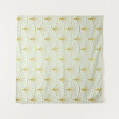 Classic Art Deco Seamless Pattern. Geometric Styli タペストリー (正面(横))